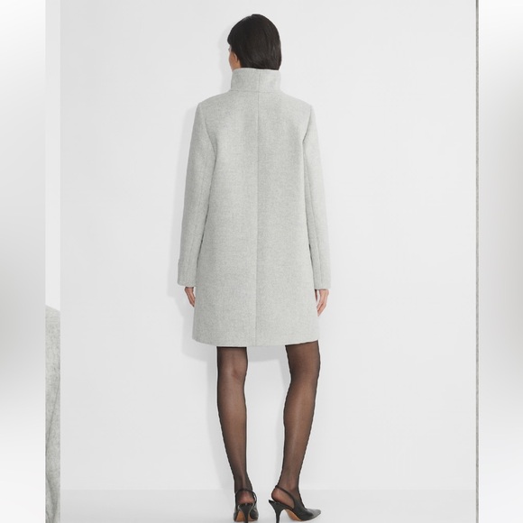 NWOT WILFRED
ARITZIA)The Cocoon Coat - Virgin Wool Cashmere Heather XL - Picture 4 of 16